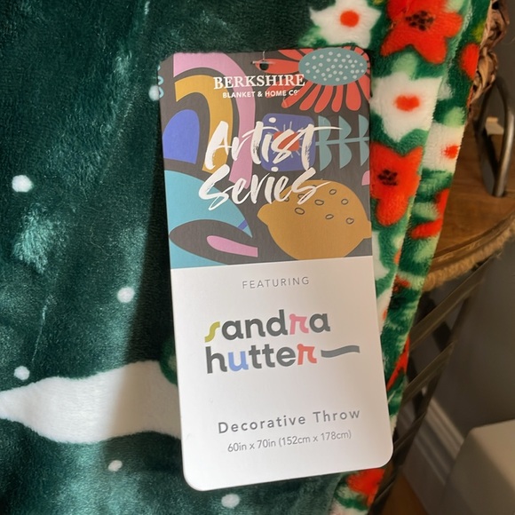 🐱Soft & Cozy Cute Cats 🐱 in Christmas Tree 🌲 Fleece Holiday Blanket! NWT! - Picture 9 of 16